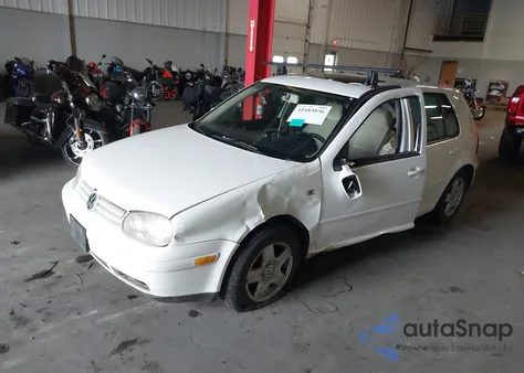 2002 Volkswagen Golf Gls 2.0L from USA, damaged, VIN 9BWGB61J724050737